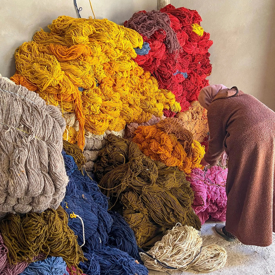30cm x 30cm Wool Sample Craftily Marrakech