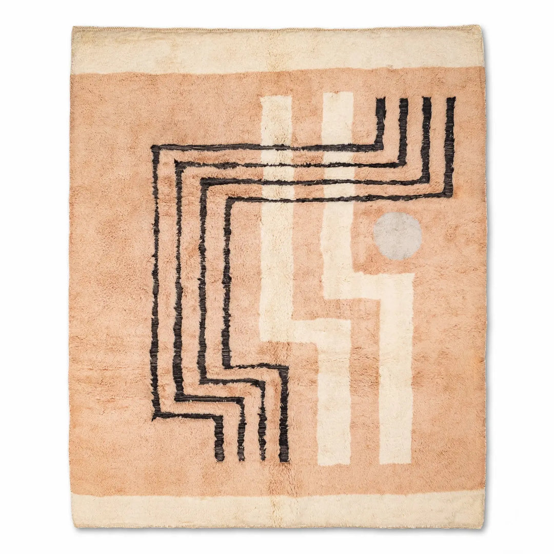 Blush Custom Moroccan Rugs Made Craftily Marrakech