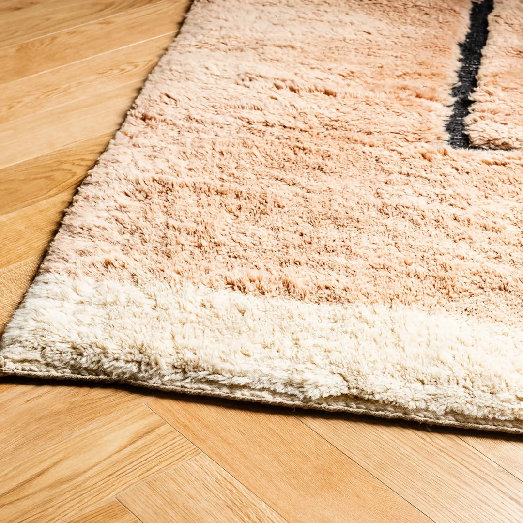 Blush Custom Moroccan Rugs Made Craftily Marrakech