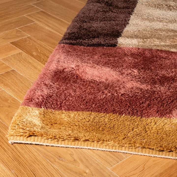 Ember Glow Custom Moroccan Rugs Made Craftily Marrakech