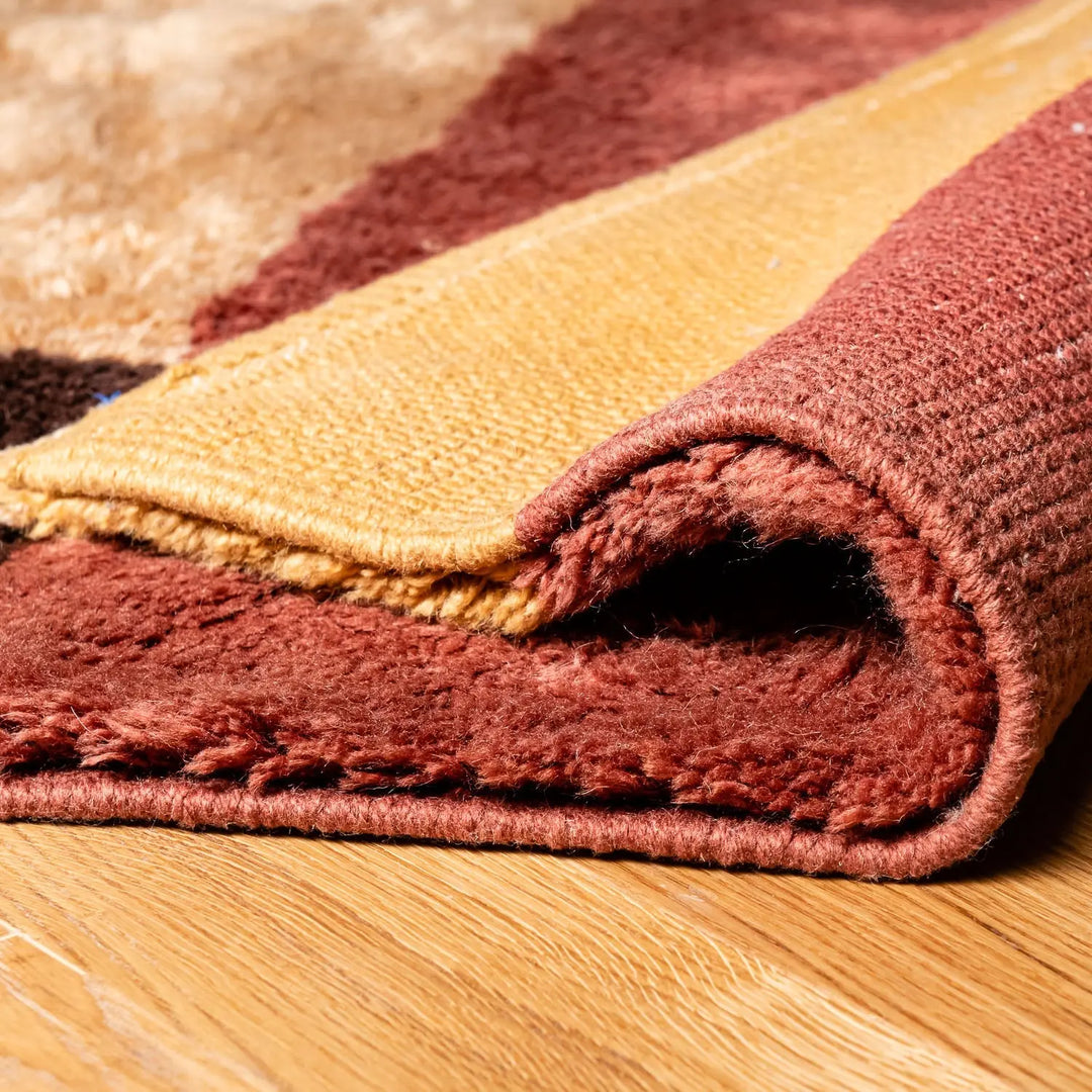 Ember Glow Custom Moroccan Rugs Made Craftily Marrakech