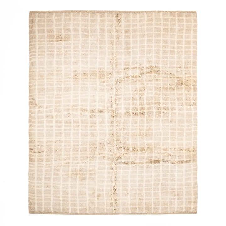 Golden Grids Custom Moroccan Rugs Made Craftily Marrakech