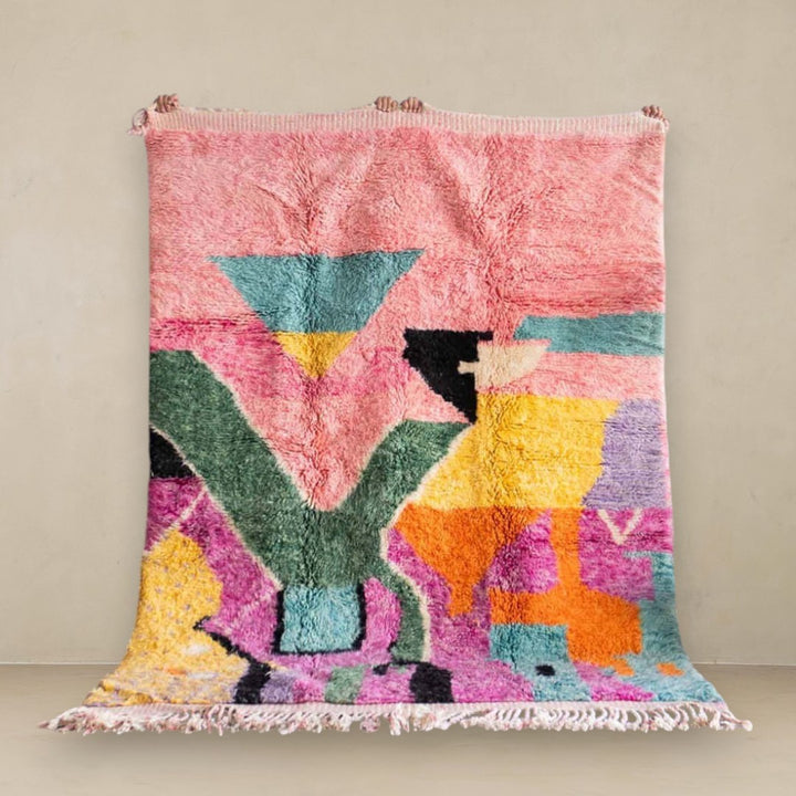 Abstract Pop Custom Moroccan Rugs Made