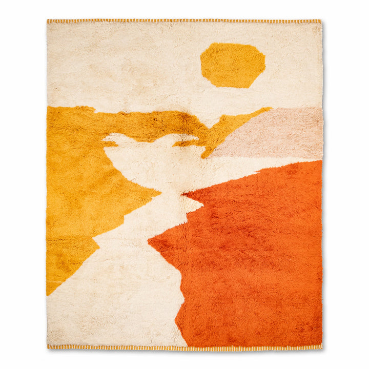 Autumn sunset Custom Moroccan Rugs Made