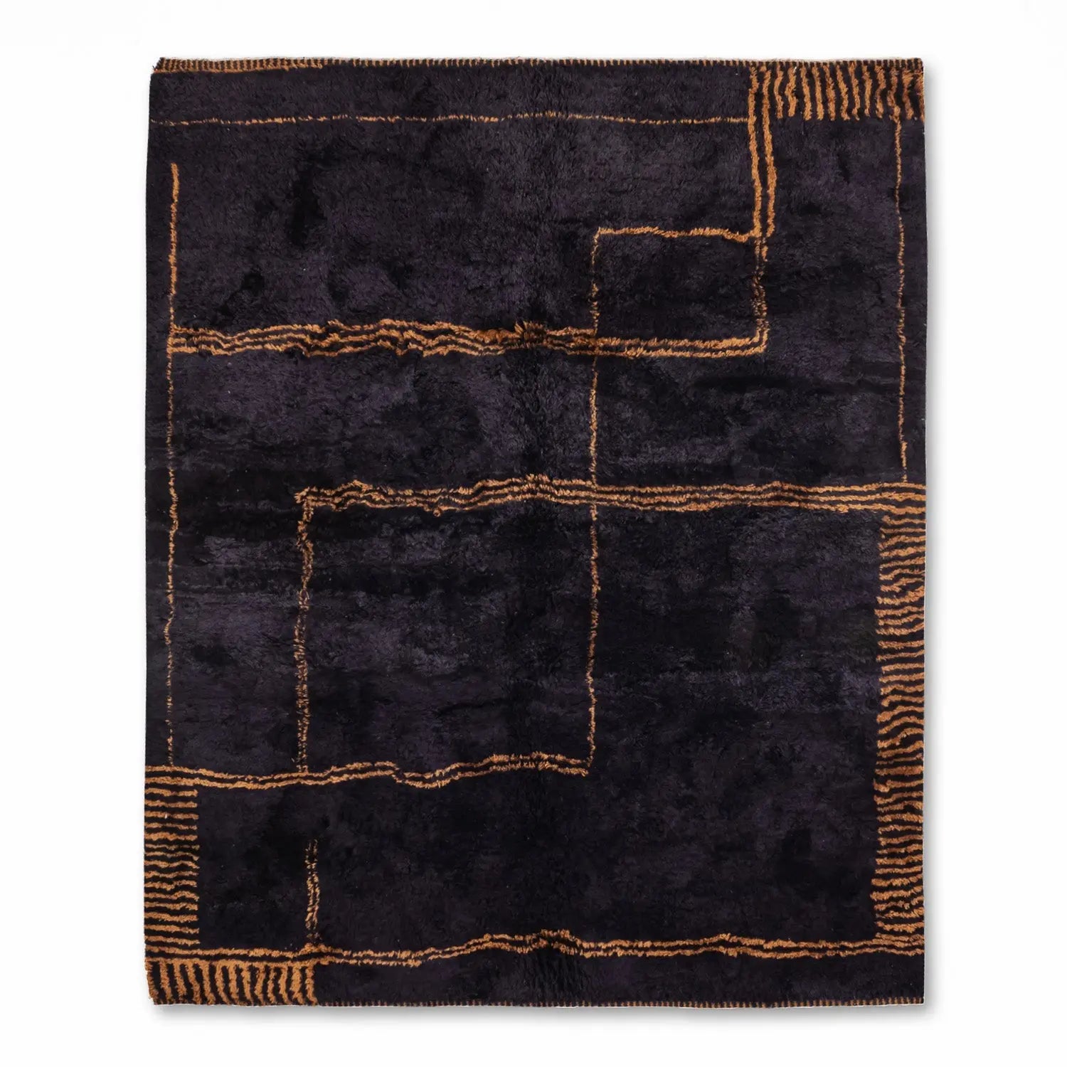 Black Dusk Custom Moroccan Rugs Made - Craftily Marrakech
