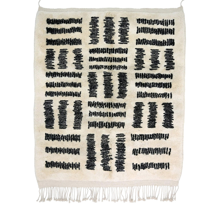 Black Weave Custom Moroccan Rugs Made