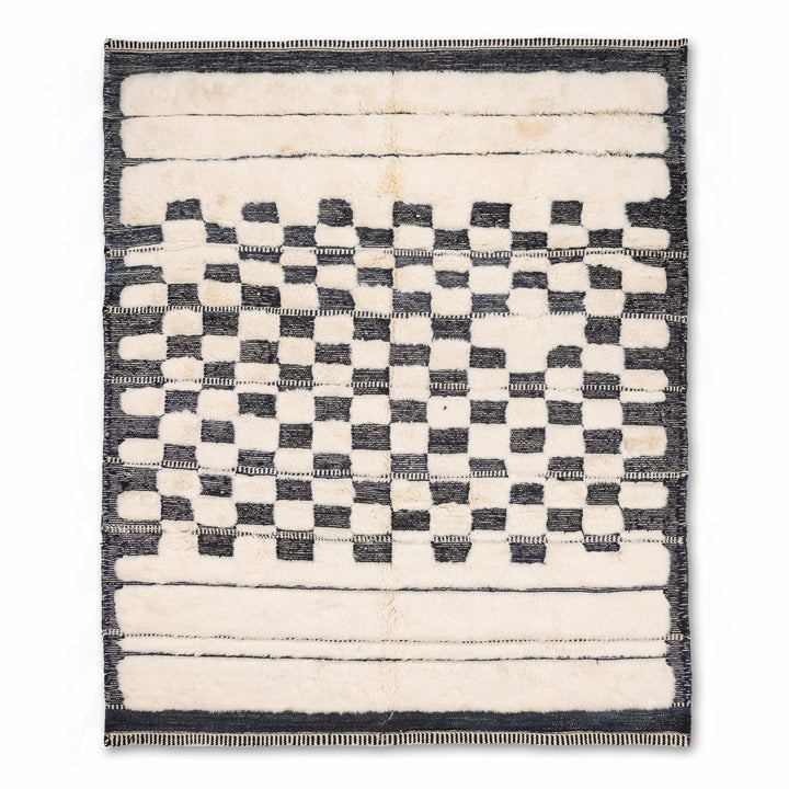 Chessboard Custom Moroccan Rugs Made