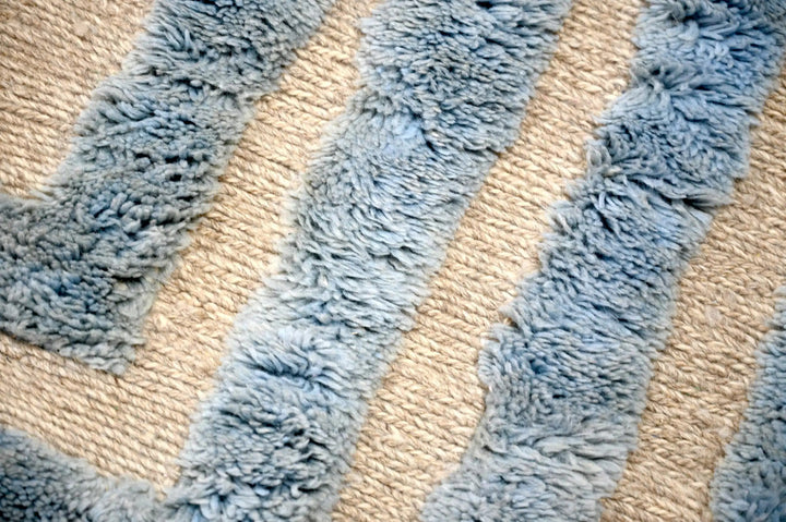 Chromatic Gold Custom Moroccan Rugs Made