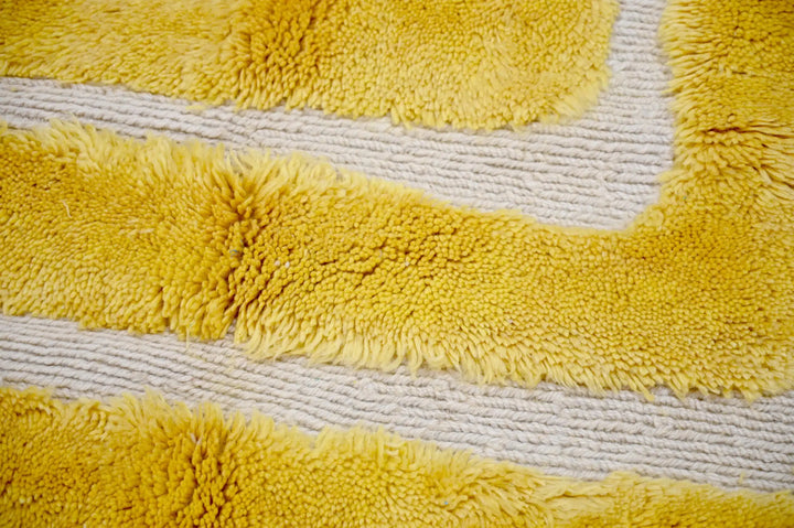 Chromatic Gold Custom Moroccan Rugs Made