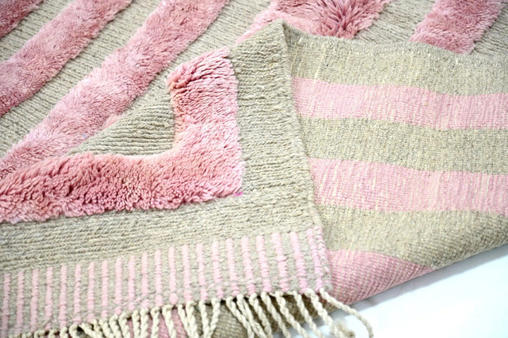 Chromatic Pink Custom Moroccan Rugs Made