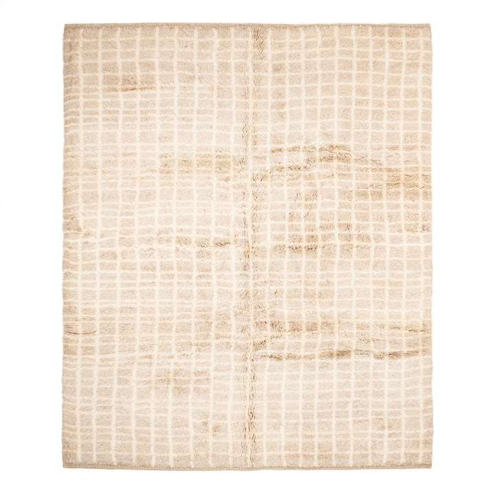 Golden Grids Custom Moroccan Rugs Made