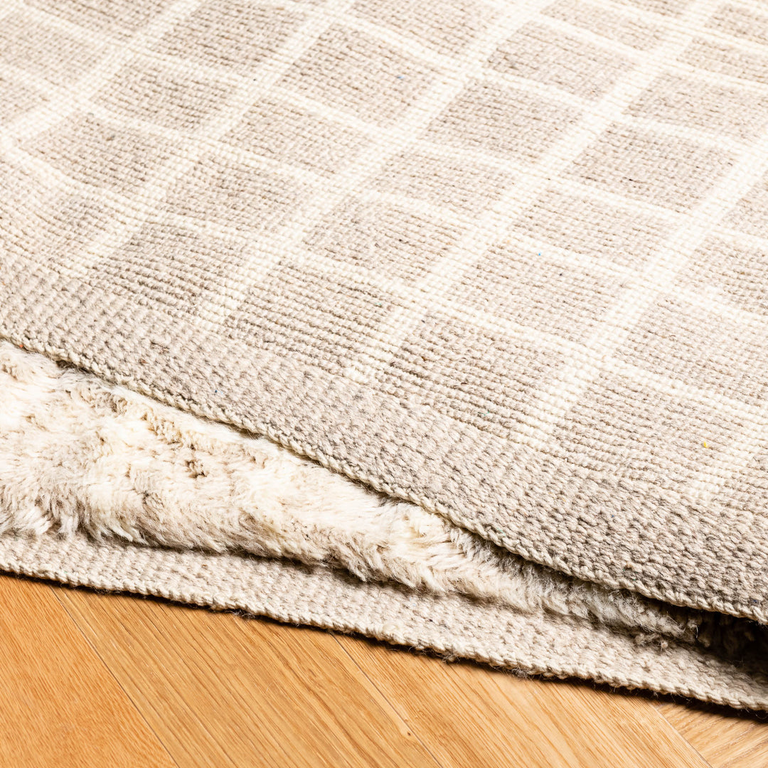 Golden Grids Custom Moroccan Rugs Made