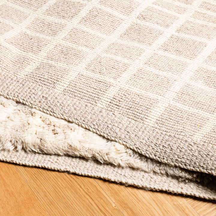 Golden Grids Custom Moroccan Rugs Made