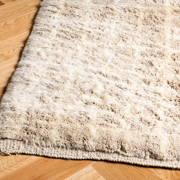 Golden Grids Custom Moroccan Rugs Made