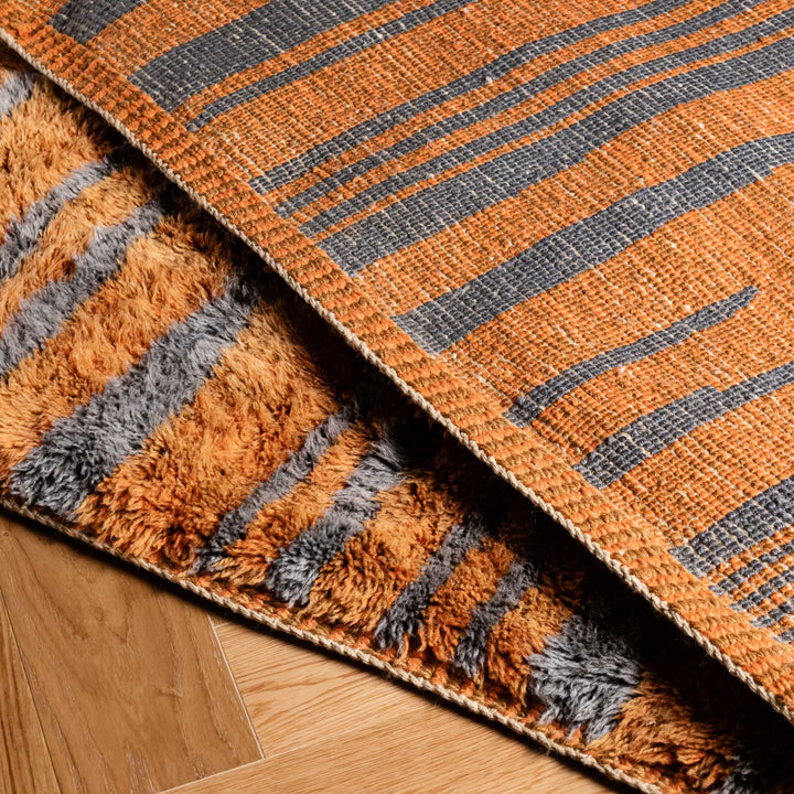 Orange Zest Custom Moroccan Rugs Made