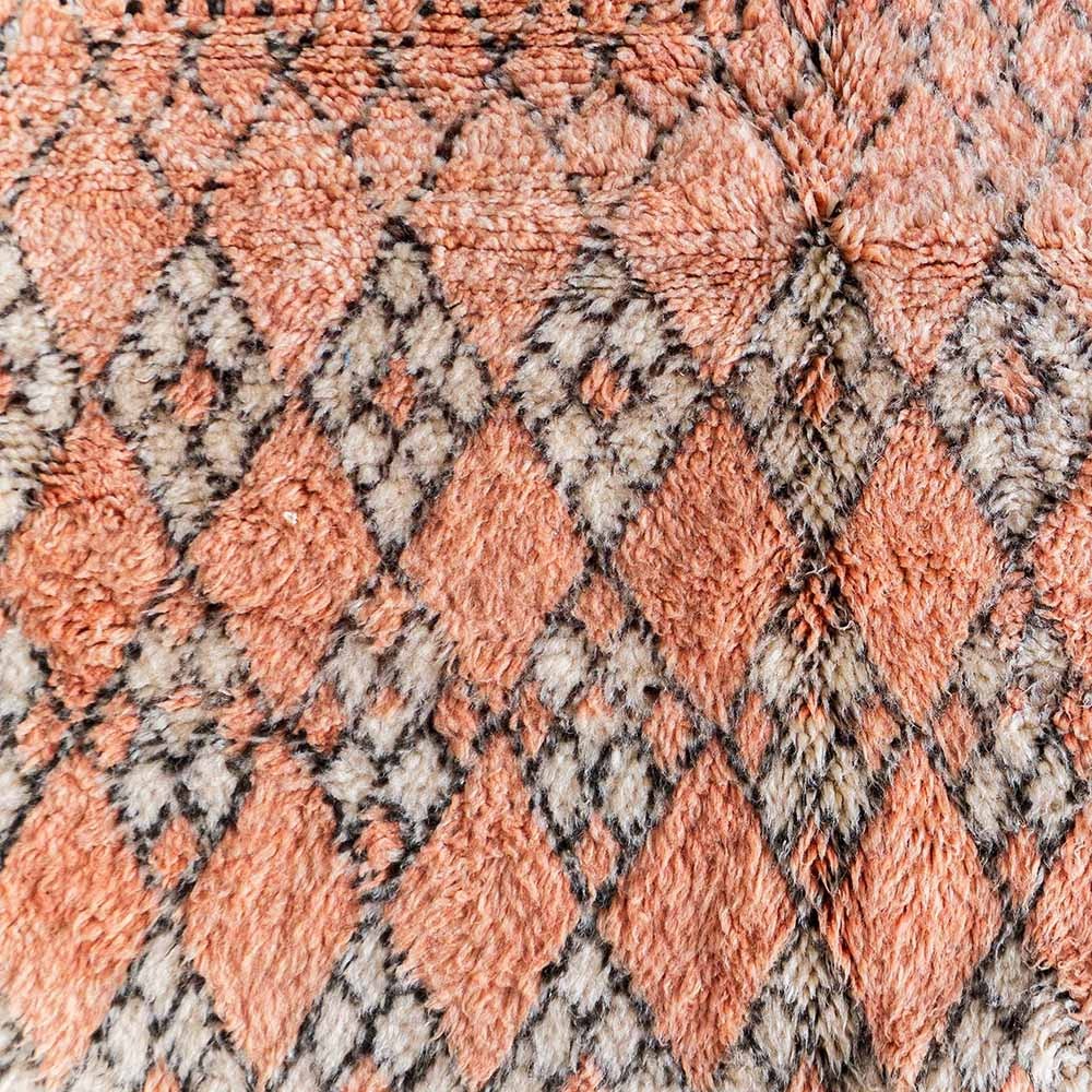 Peach Berber Custom Moroccan Rugs Made