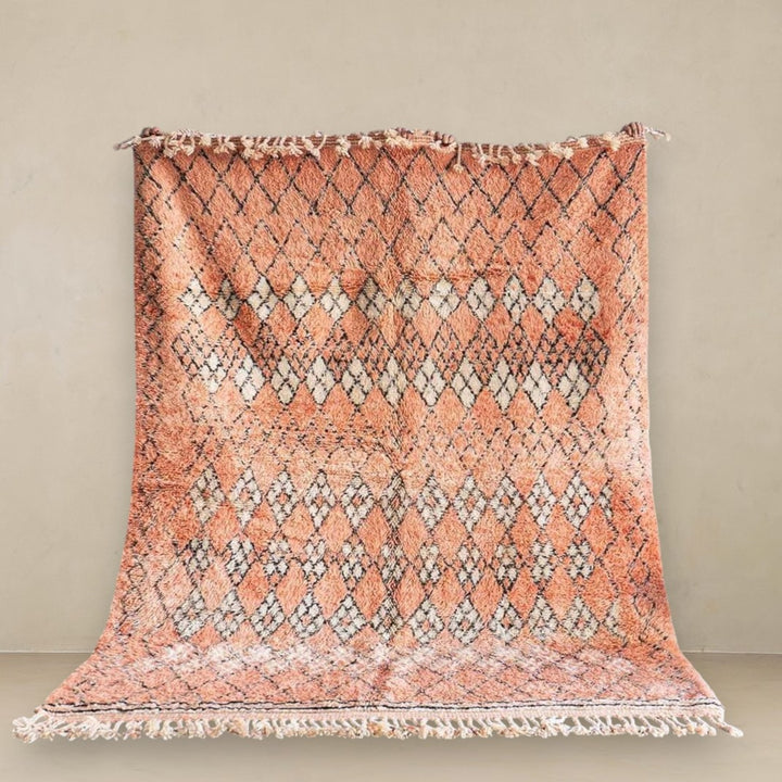 Peach Berber Custom Moroccan Rugs Made