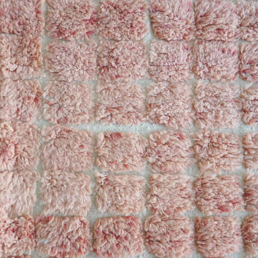 Peach Plush  Custom Moroccan Rugs Made