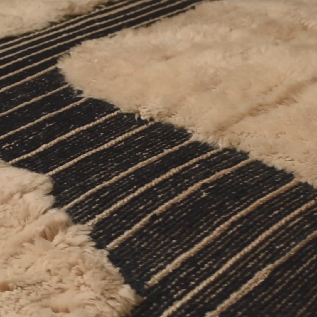 Metro Lines Custom Moroccan Rugs Made