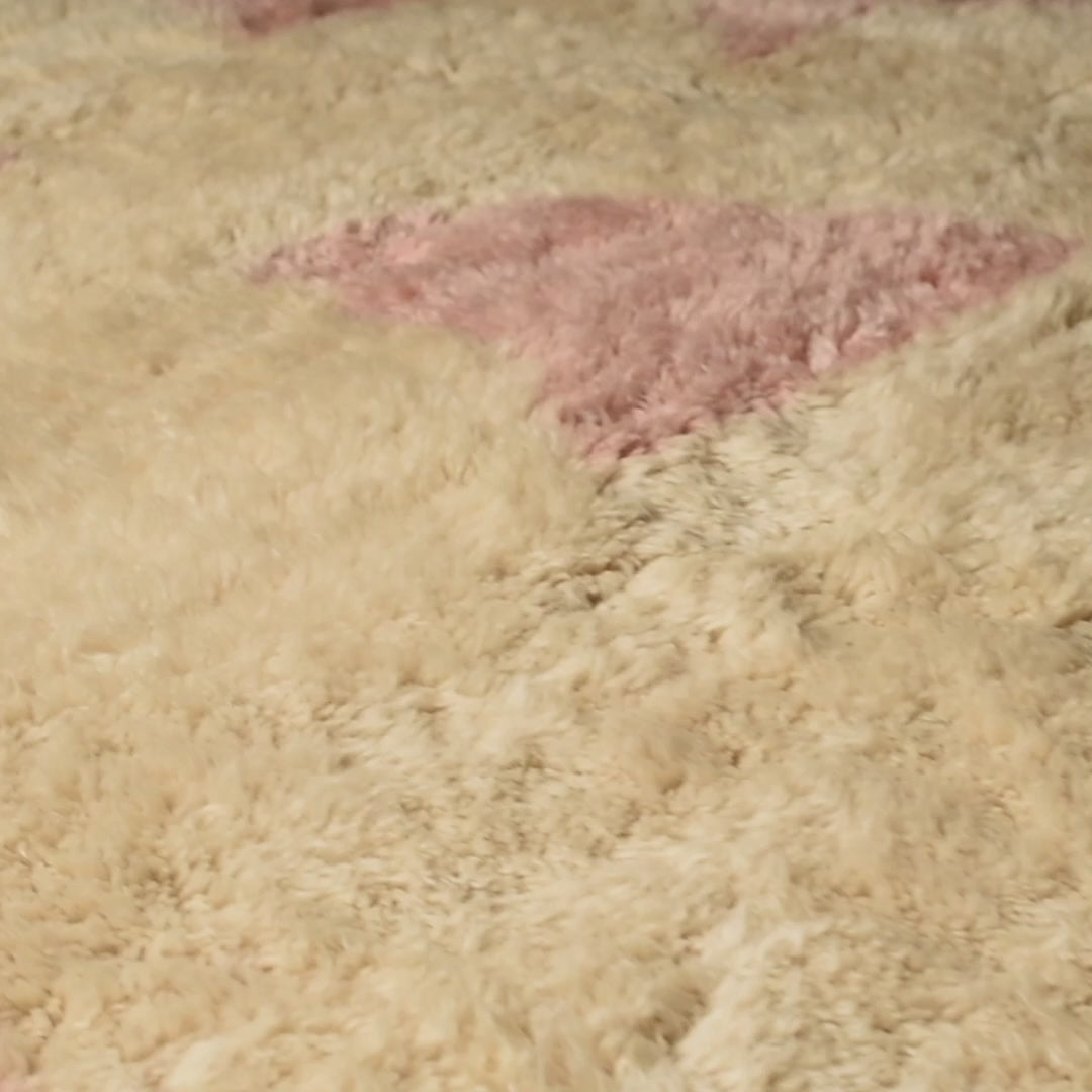 Pink Essence Custom Moroccan Rugs Made